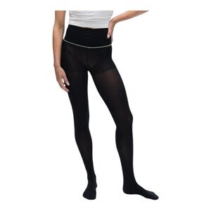 Sheertex Control Top Sheer Rip-Resist Tights | Black M